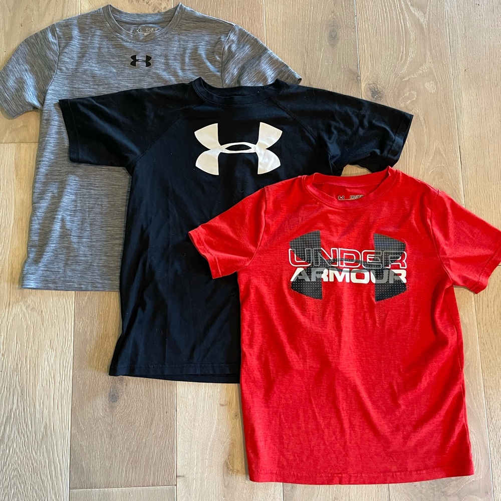 Under Armour tees (3)
